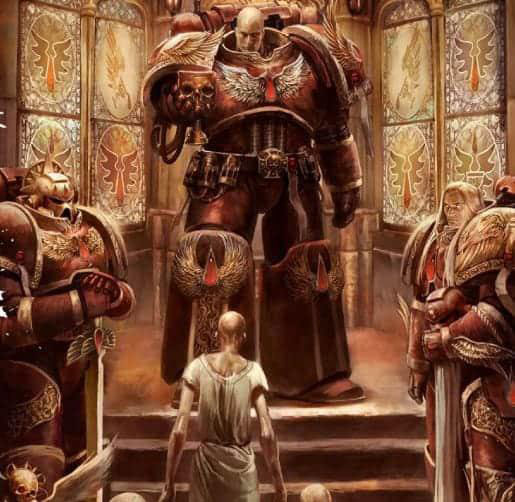 A young aspirant is accepted into the Blood Angels chapter.